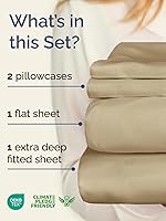 Vista 336 de Extra Deep Pocket Split King Sheets - 5 Piece Breathable & Cooling Bed Sheets - Hotel Luxury Bed Sheet Set - Soft, Wrinkle Free & Comfy - Easily