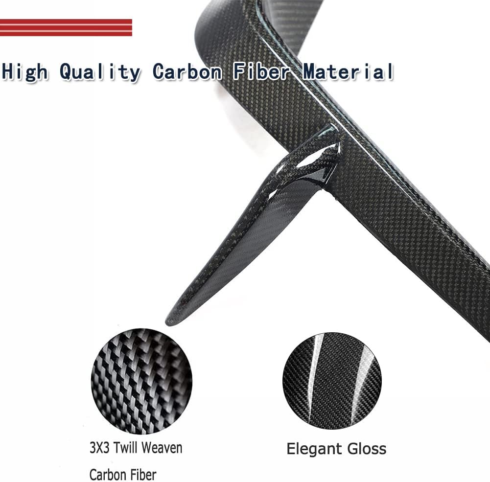 Carbon Fiber Front Bumper Canards for Toyota GR86 Base Coupe 2 Door 2022-2023 Front Bumper Splitter Fins Factory Outlet
