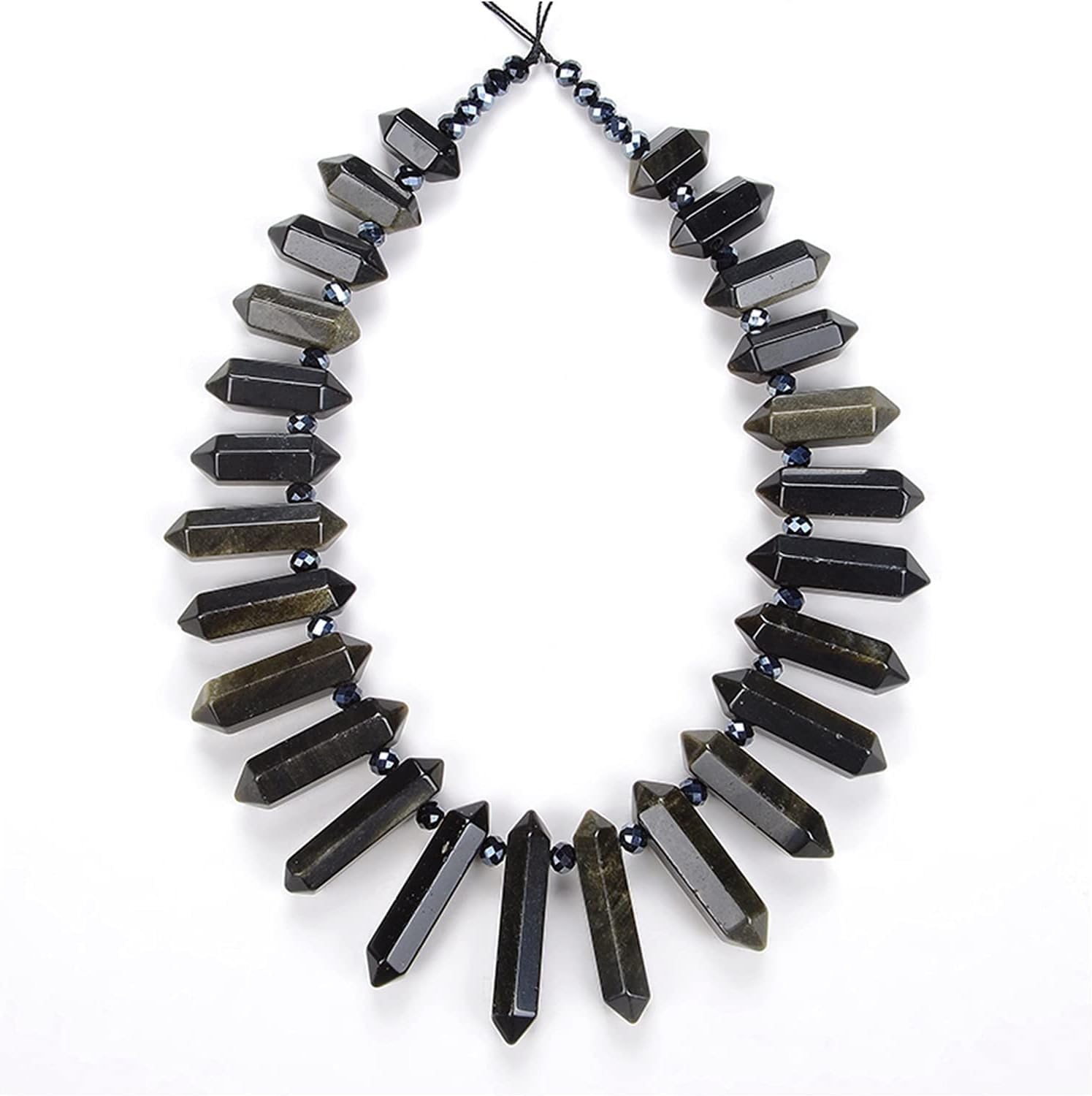 Cristal natural Áspero Oro natural Obsidiana Cristal Cuarzo Strand Grobe Wies Colgante Cuentas for collar Pendientes Piedra espinela Luz solar Piedra natural Inicio Colecciones ( Color : Petrified Woo