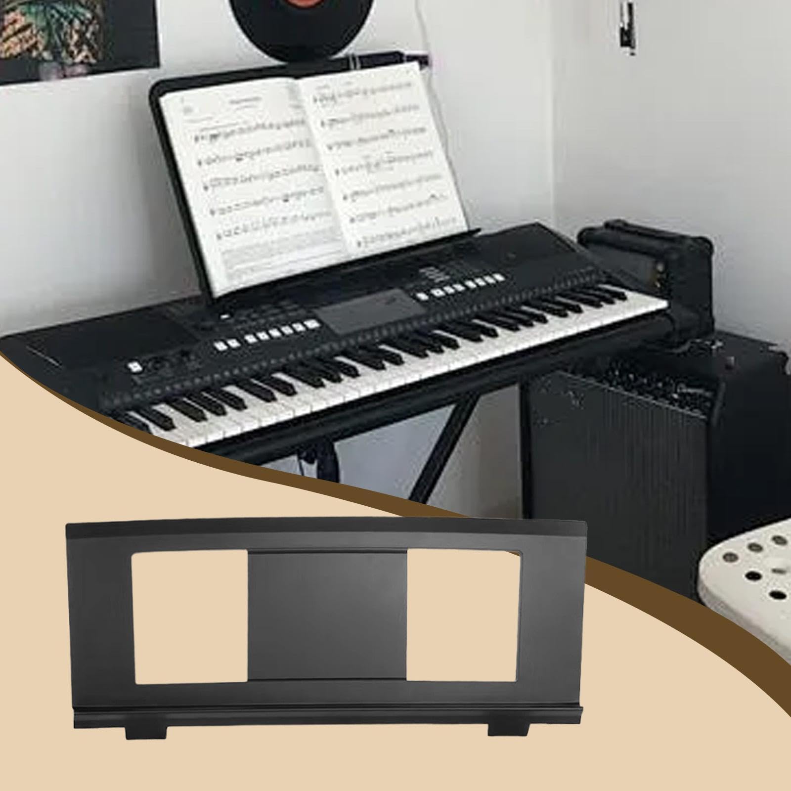 Amazon.co.jp: Generic ピアノ譜面台、キーボード譜面台、電子