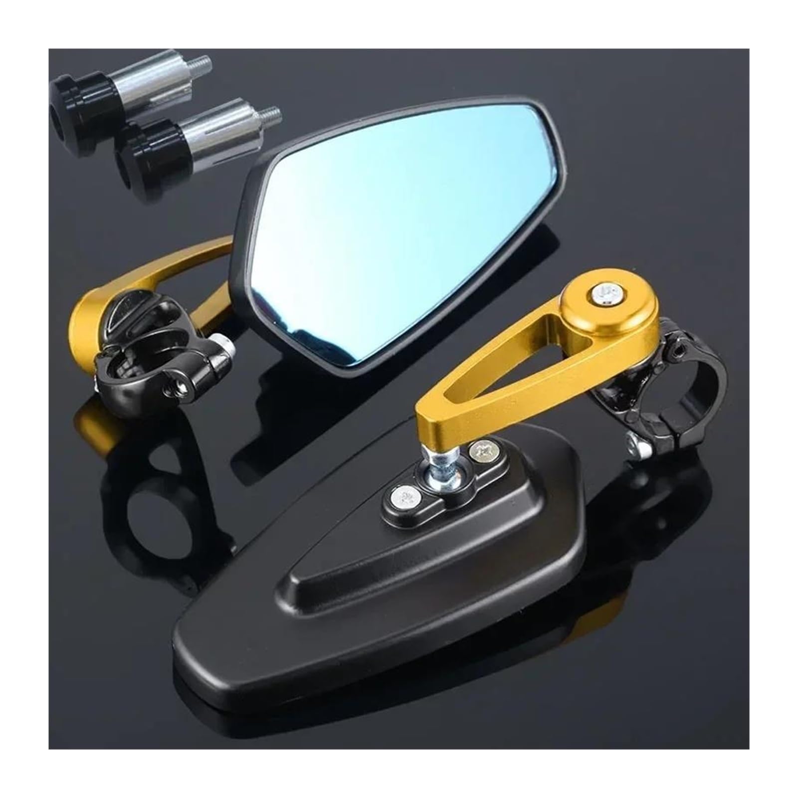składane lusterka wsteczne Do Z800 Ex650 Do Vulcan 900 Er5 Do Kle 500 Do Vulcan 800 Do 300 Lusterko motocyklowe 22 mm Lusterka boczne na kierownicę(1)