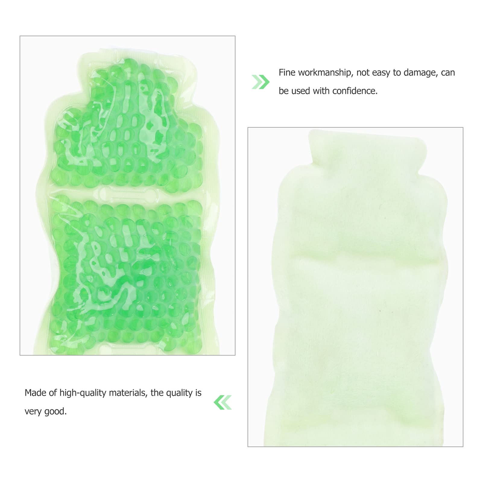 FRCOLOR 2pezzi Borsa Ghiaccio Gel Riutilizzabile Per Polso e Articolazioni Compressa Fredda Per Trattamento Lesioni e Gonfiore Fodera Resistente e Confortevole Per Contusioni e