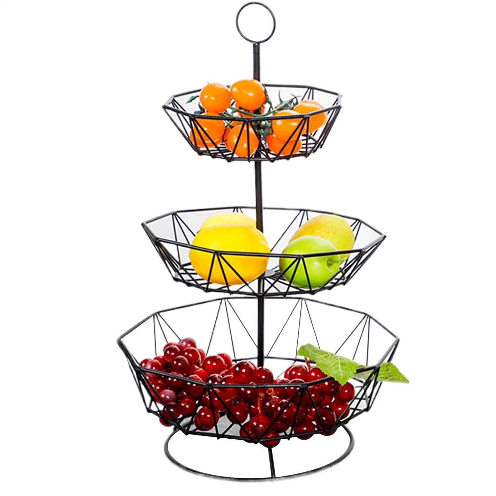 Cesta de cocina desmontable para evitar el desorden de las frutas