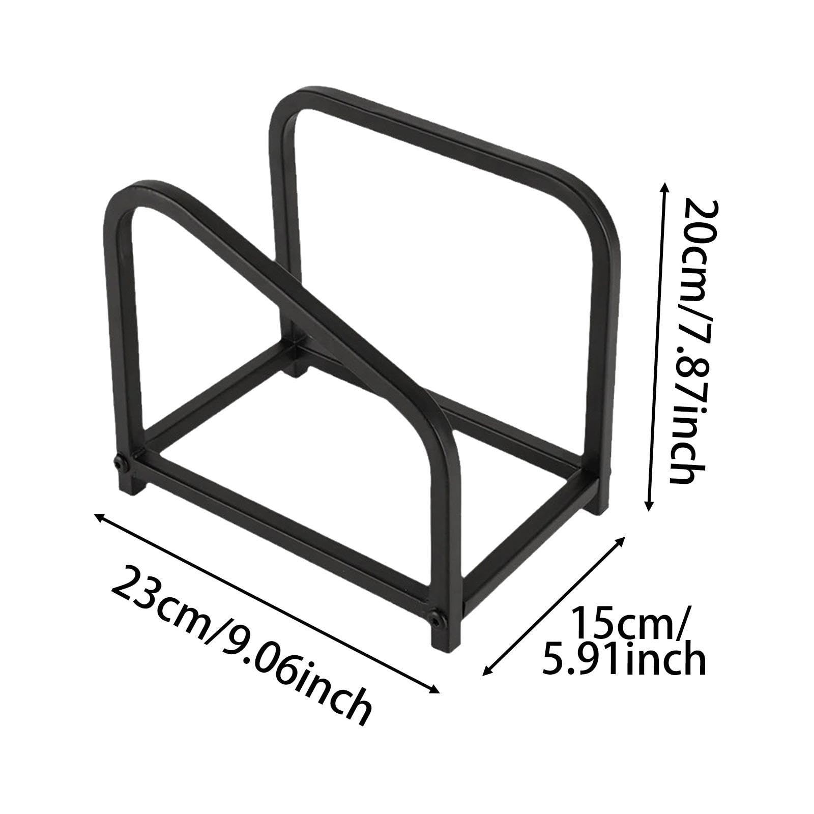 jojomis Vinyl Record Holder CD Storage Organizer Stand Metal Records Rack for Video Games Books DVDs Albums Magazines