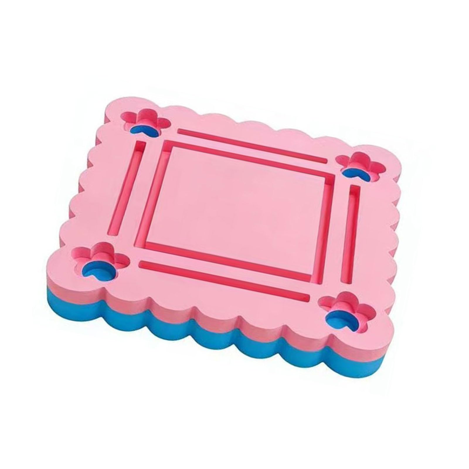 TQUXNGA Weight EVA Pool Table Safe Rounded Corner Waterproof Floating Board for Mahjong and Board Games in Swimming Pools Eva Foam Table