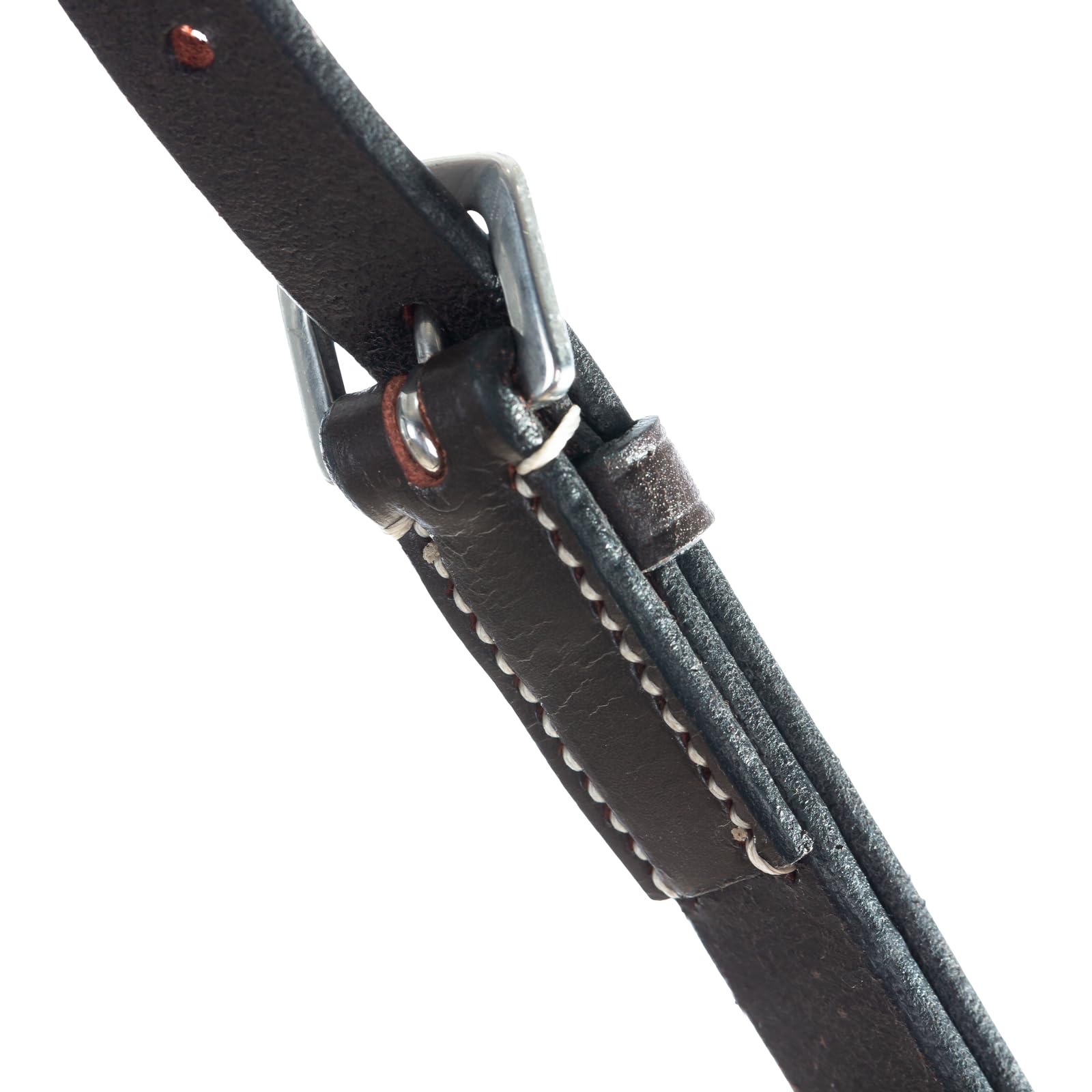 Sangle De Dressage Equinavia Saga - Cuir Anatomique Rembourré - Pour