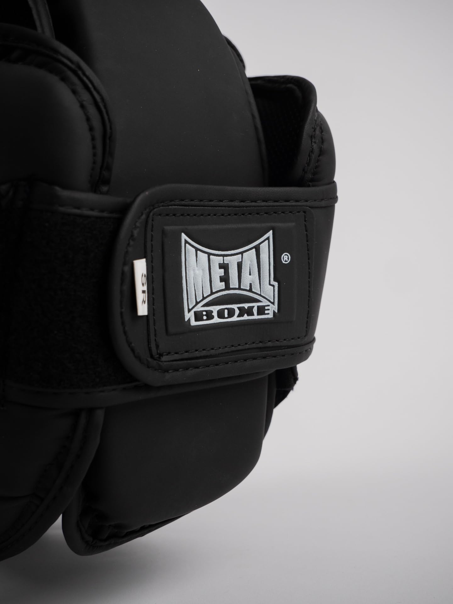 METAL BOXE Casque Compétition Noir Junior Sports de Combat Jeunesse Unisexe