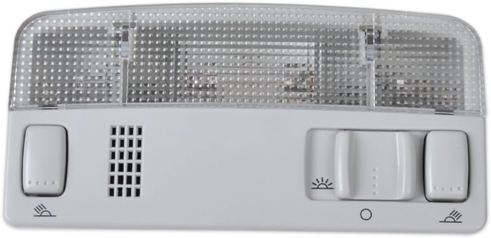 Qiankun Interior Dome Reading Light Lamp For VW Golf Jetta MK4 Bora Passat B5(Gray)