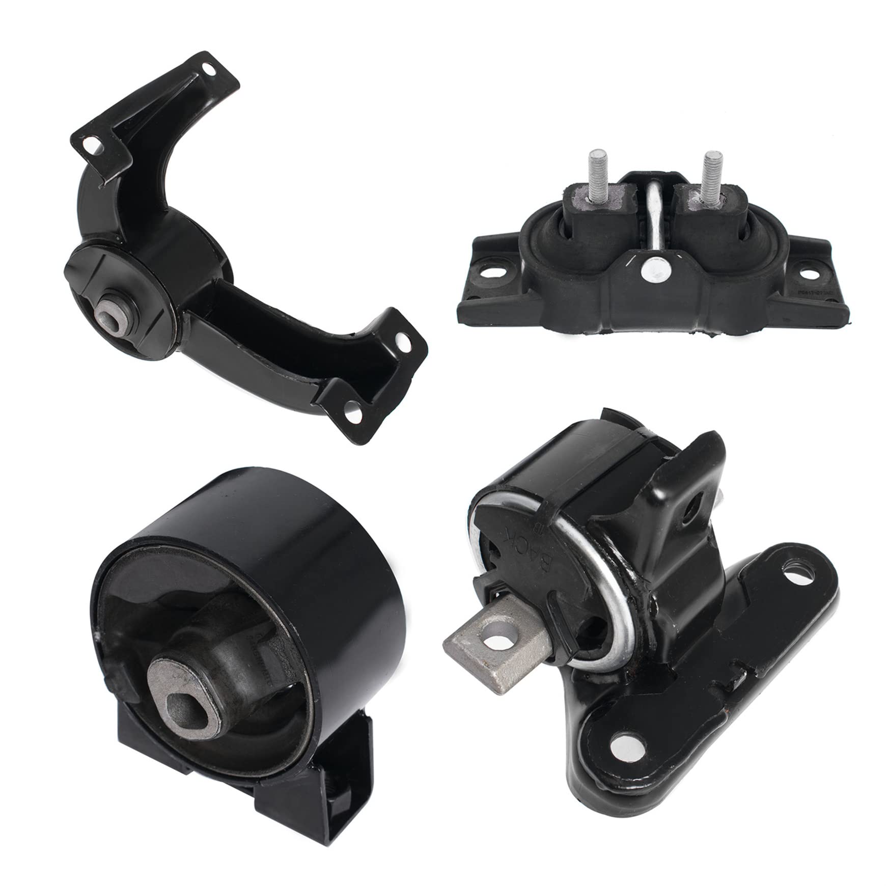 Engine Motor & Trans Mount Set 4PCS. 2009-2010 For Dodge Journey 2 4l 3 5l Fwd