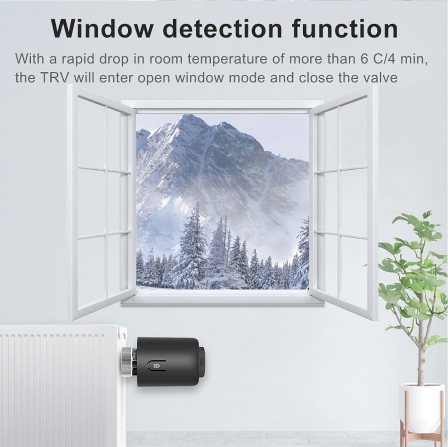 Inteligentny termostat grzejnika: programowalny, termostat Zigbee do regulacji temperatury, sterowanie aplikacją, wymagany hub Tuya, kompatybilny z Alexa, Google Home