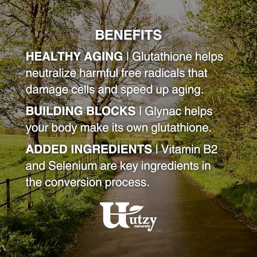 Utzy Naturals High Dose GlyNAC+