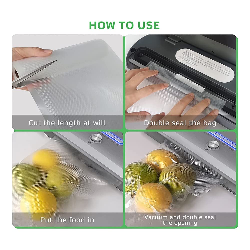 Sac sous Vide Film sous Vide sous Vide Rouleaux de Film sous Vide Alimentaire sous Vide pour sous Vide