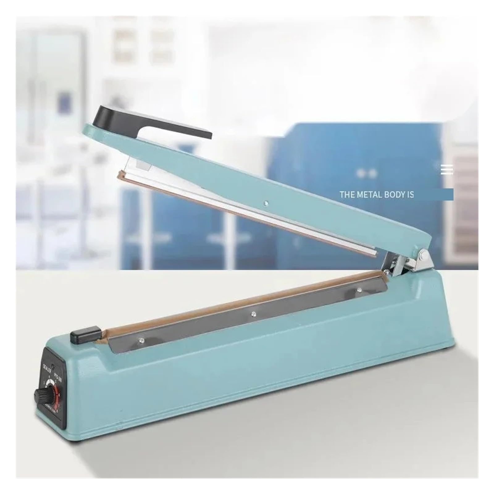 Machine De Scellage Manuelle Multifonctionnelle pour Coques en Fer, 350 W, Largeur 30 Cm Et 8 Mm De Largeur. Emballage Propre Et Soigné.