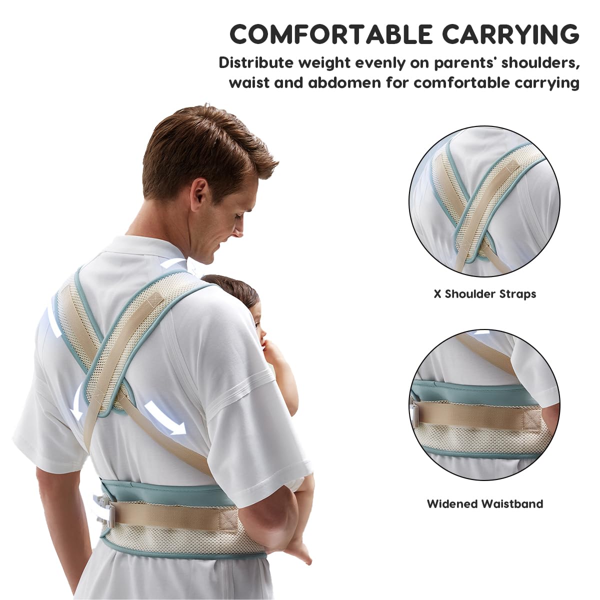 Marsupio Viedouce Blu Scuro Marsupio Portabebè Viedouce Con Seduto