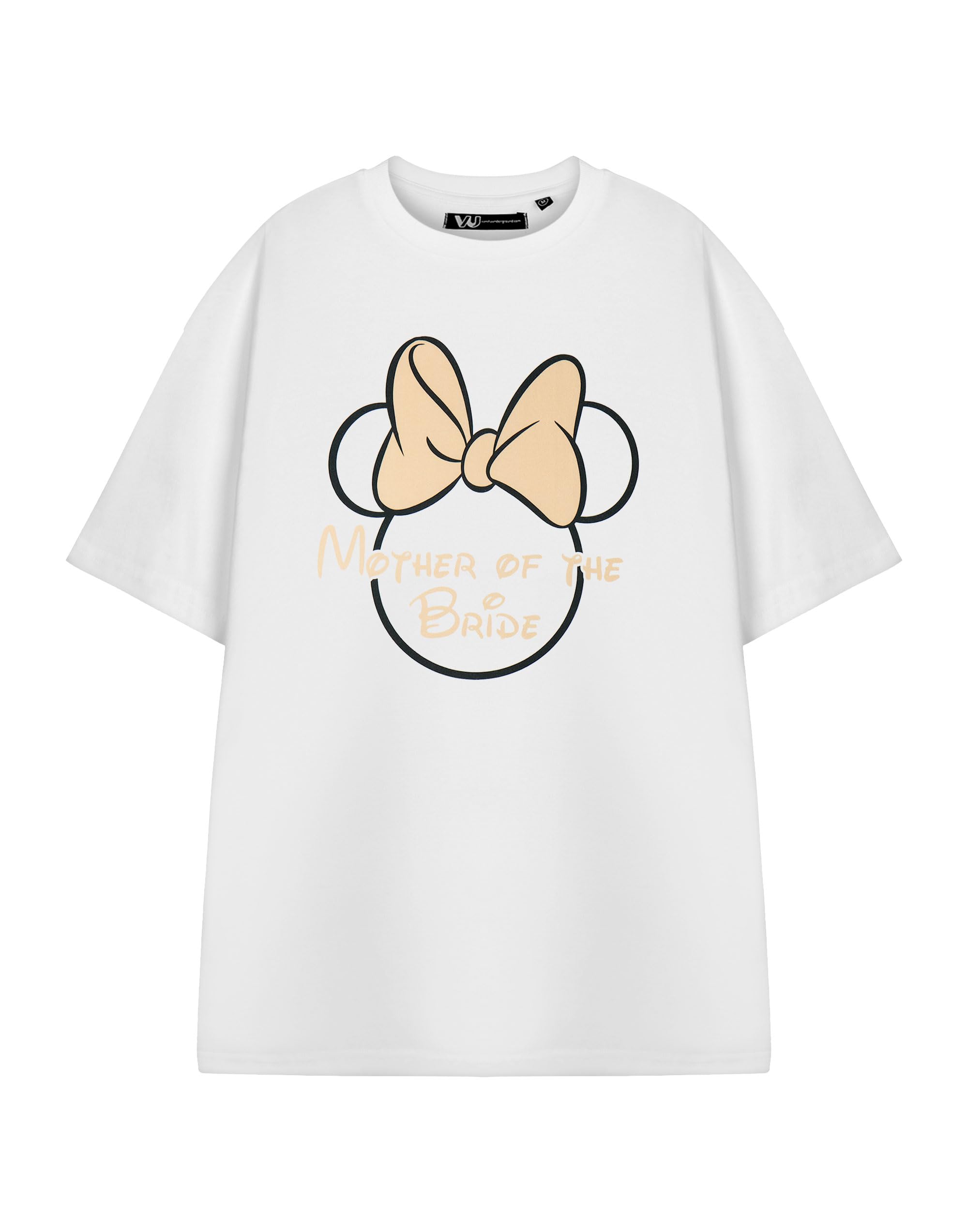 Disney (Xxx-Large) Minnie Mouse Short Sleeved T-Shirt (Womens ) White