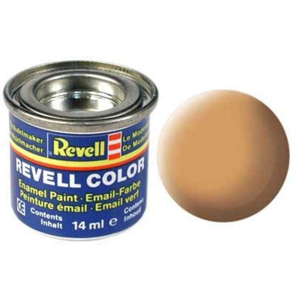 Revell 14ml Email Color Enamel Paint (Flesh Mat Finish)