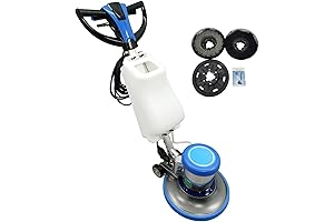 Commercial Floor Polishers: Top-Rated 175 RPM Polisher with 17" Base and 3-Gallon...