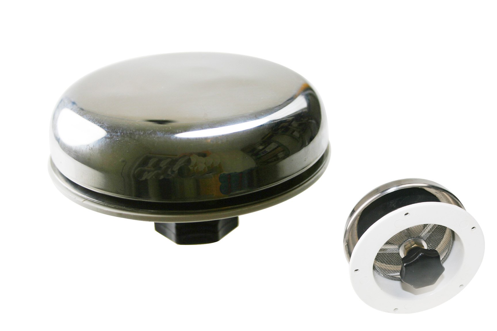 ARBO-INOX Pilzlüfter Lüftungselement – Rostfreier Decklüfter – Edelstahl Aussendurchmeser Ø 115 mm-Innendurchmesser 85 mm
