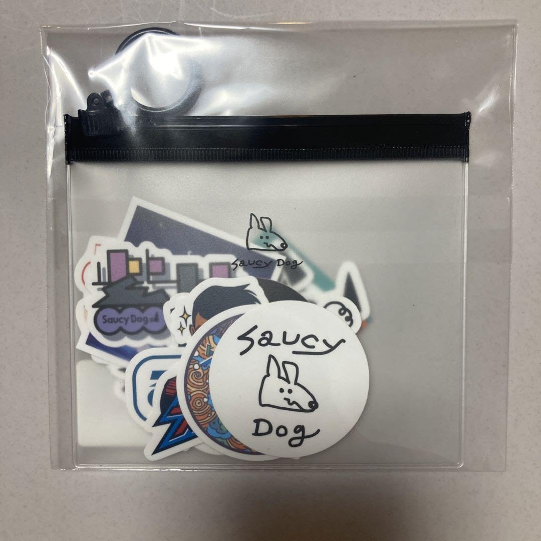 Amazon.co.jp: Saucy Dog ステッカー : おもちゃ