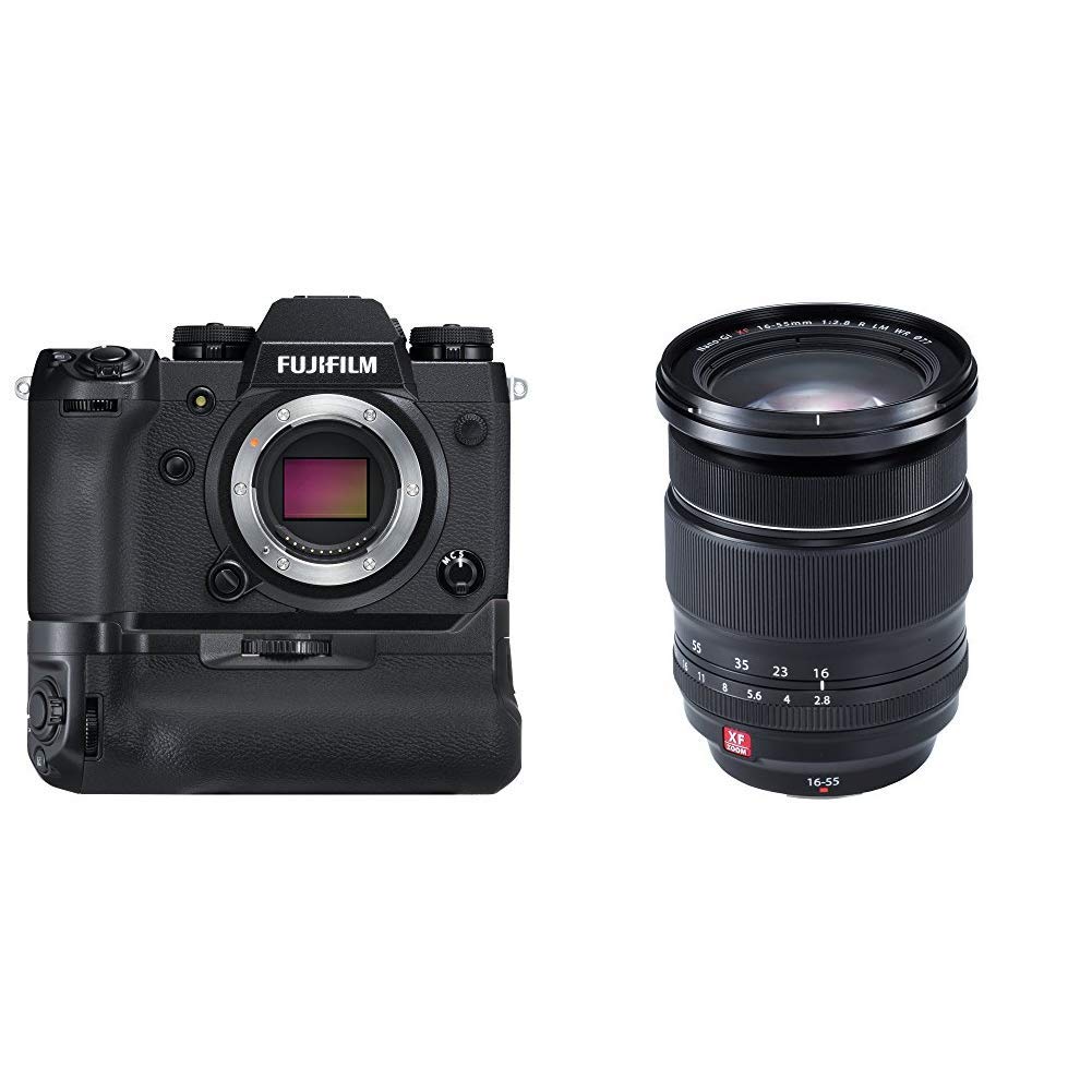 Fujifilm X H1 Mirrorless Digital Camera W Vertical Power Booster
