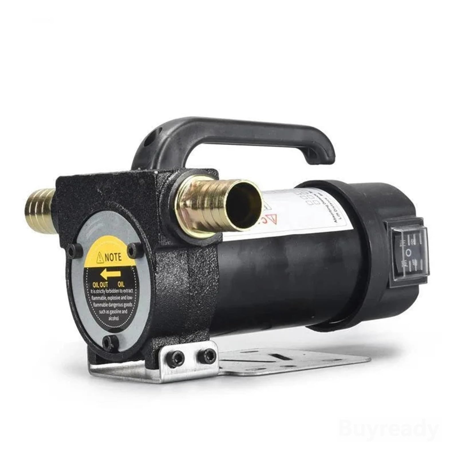 Pompa elettrica for pozzo di petrolio 12V 24V 220, piccolo distributore di carburante, pompa autoadescante for unità di pompaggio positiva e negativa per olio per trasformatori diesel-cherosene(220,P