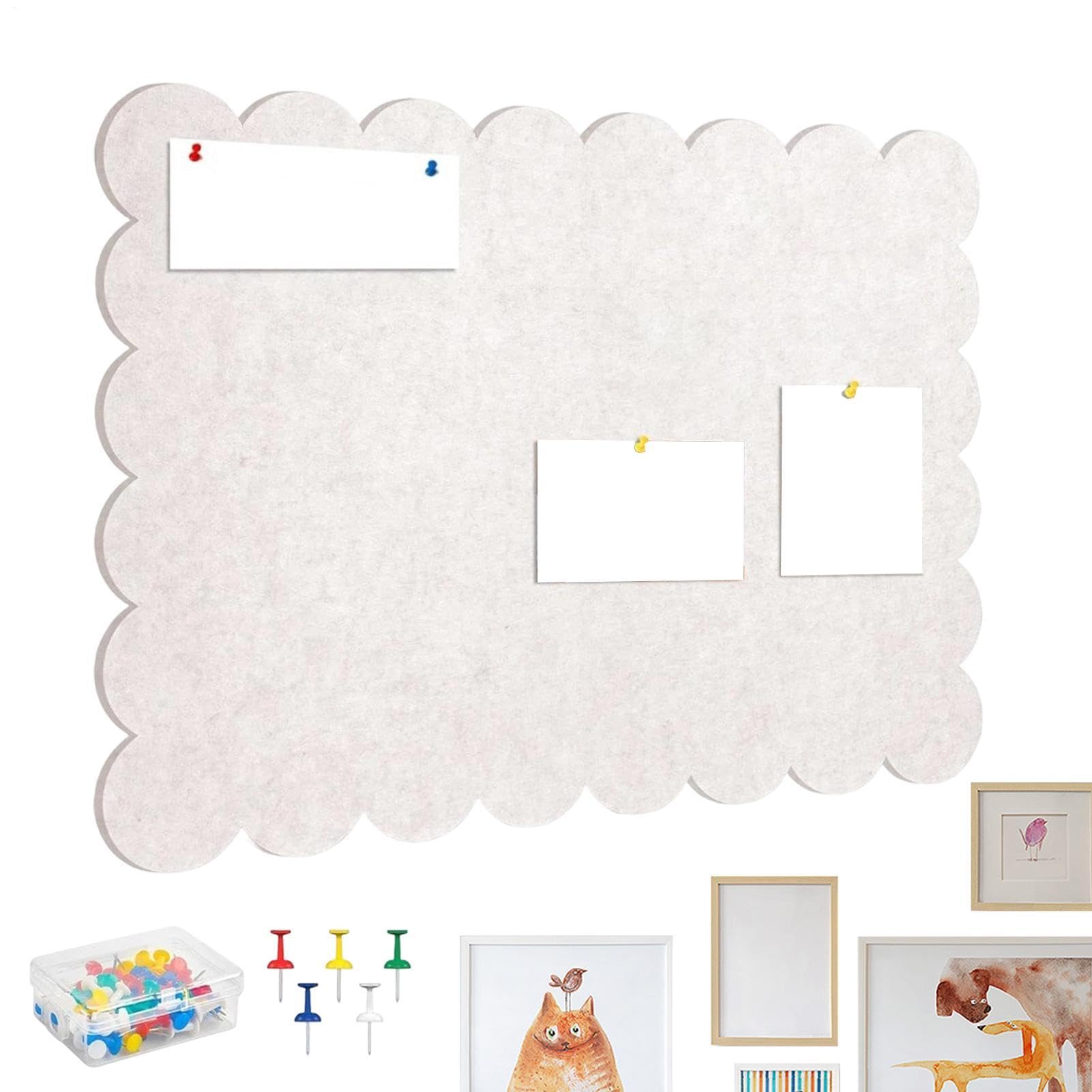 Bacheca per pareti smerlate, autoadesiva, decorativa, 40 x 60 cm
