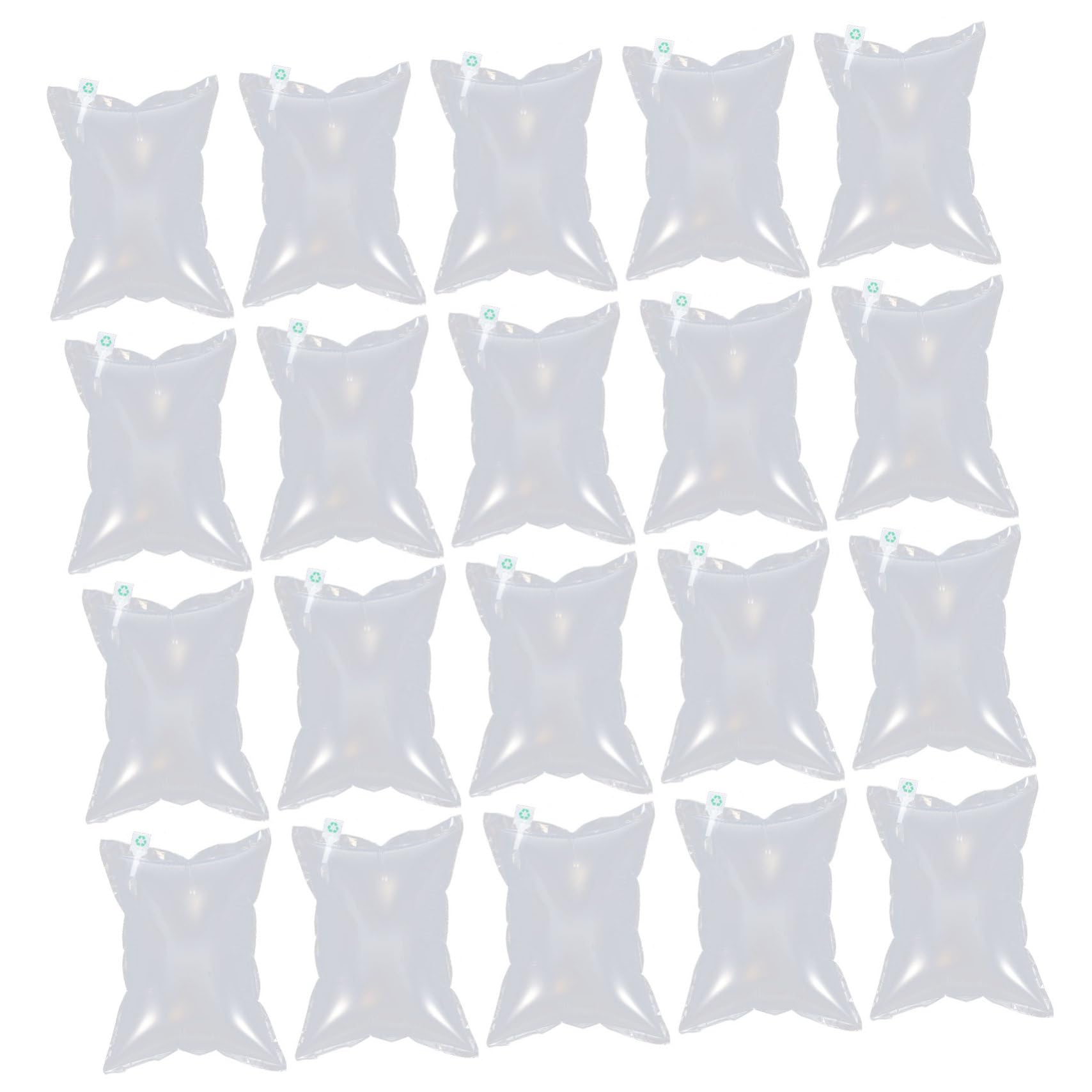 Gogogmee 100pcs Filling Bag To Hold Air Bottle Air Packing Material Mailing Pouches Pouch Air Pillow Clear Packaging Bag Air for Blocking Wrap Bag Pe Film