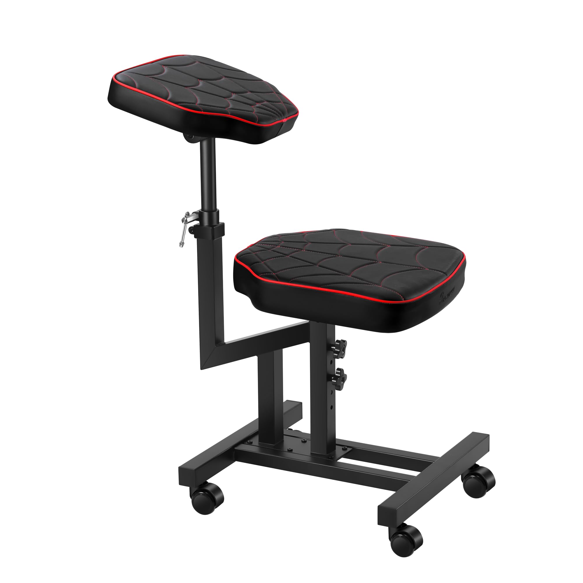 Poarmeey Chaise multifonction de qualité supérieure avec accoudoirs pour tatoueurs, accoudoir réglable avec roulettes