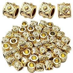 Large Hole Gold Spacer Beads6
