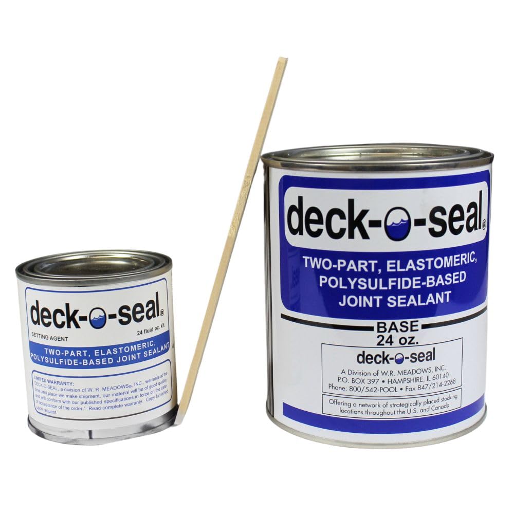 Deck-O-Seal Pool Deck Joint Sealant Kit | Stone Gray | 24 oz. | 4701022