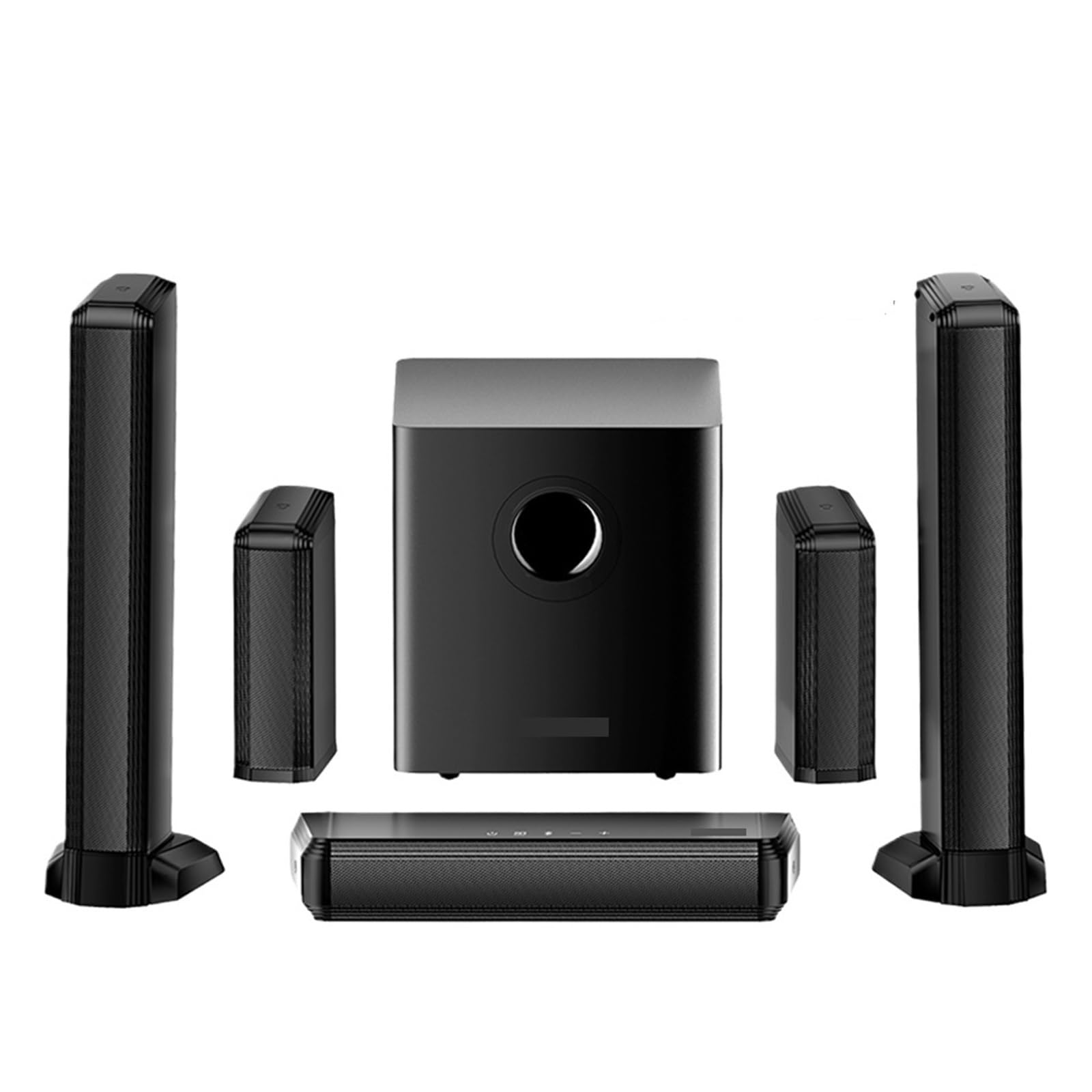 Soundbar Surround Z 2 Głośnikami Przestrzennymi, Subwooferem 6,5", System Dźwięku Przestrzennego Do Telewizora DośWiadczenie Jak W Kinie