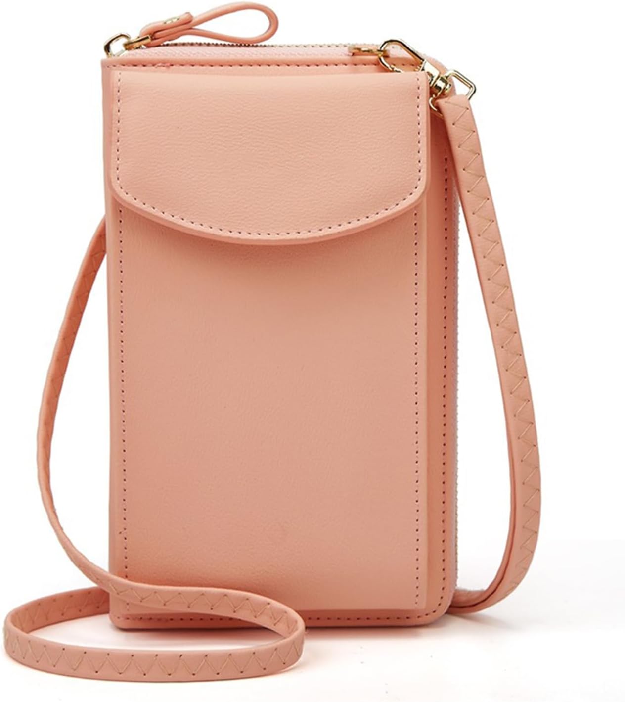 The Original Clutch Wallet by Selena, PU Leather Crossbody Cell Phone