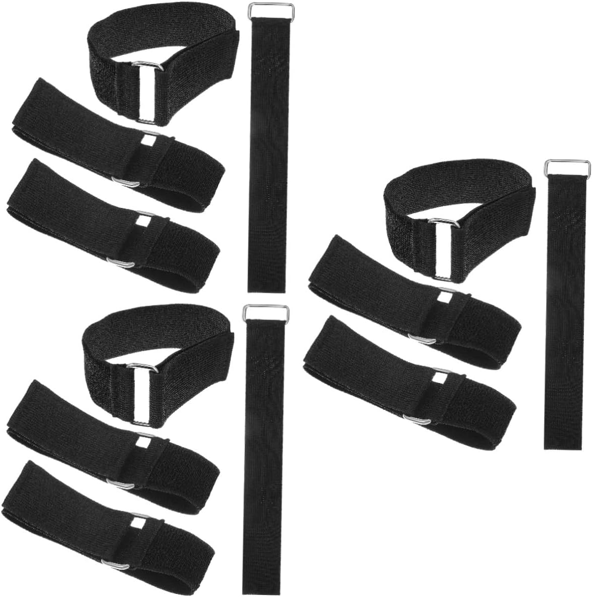 VICASKY Stretchable Fastening Straps with Hook and Loop Closure Securing Cable Ties for Multi Functional Use