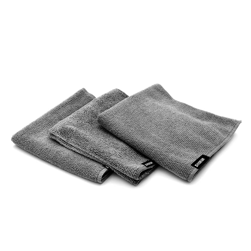 SHOEGR Microfiber Cleaning Cloth | Multipurpose Use | Removes Dirt and Stains with Ease | (Pack of 3) (B09Y8R5269) Amazon Price History, Amazon Price Tracker