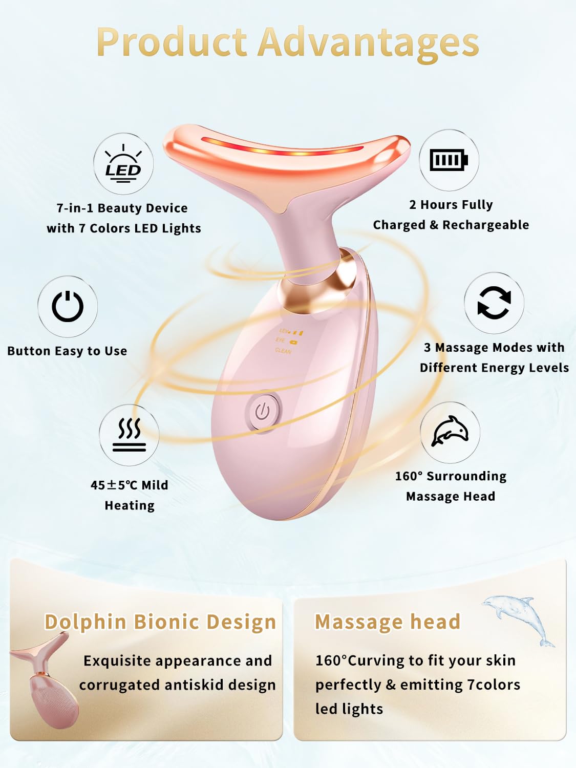 Amazon.com: Facial Beauty Device, Multifunctional Facial Skin Care