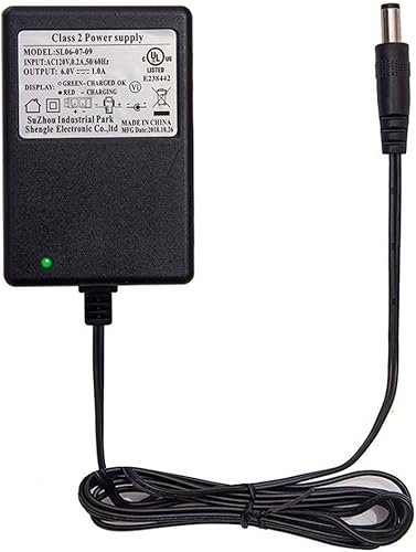 Cargador de batería de 6 voltios, cargador de coche para niños de 6 V para niños Trax Ride-Ons SUV suministro de batería por adaptador de corriente