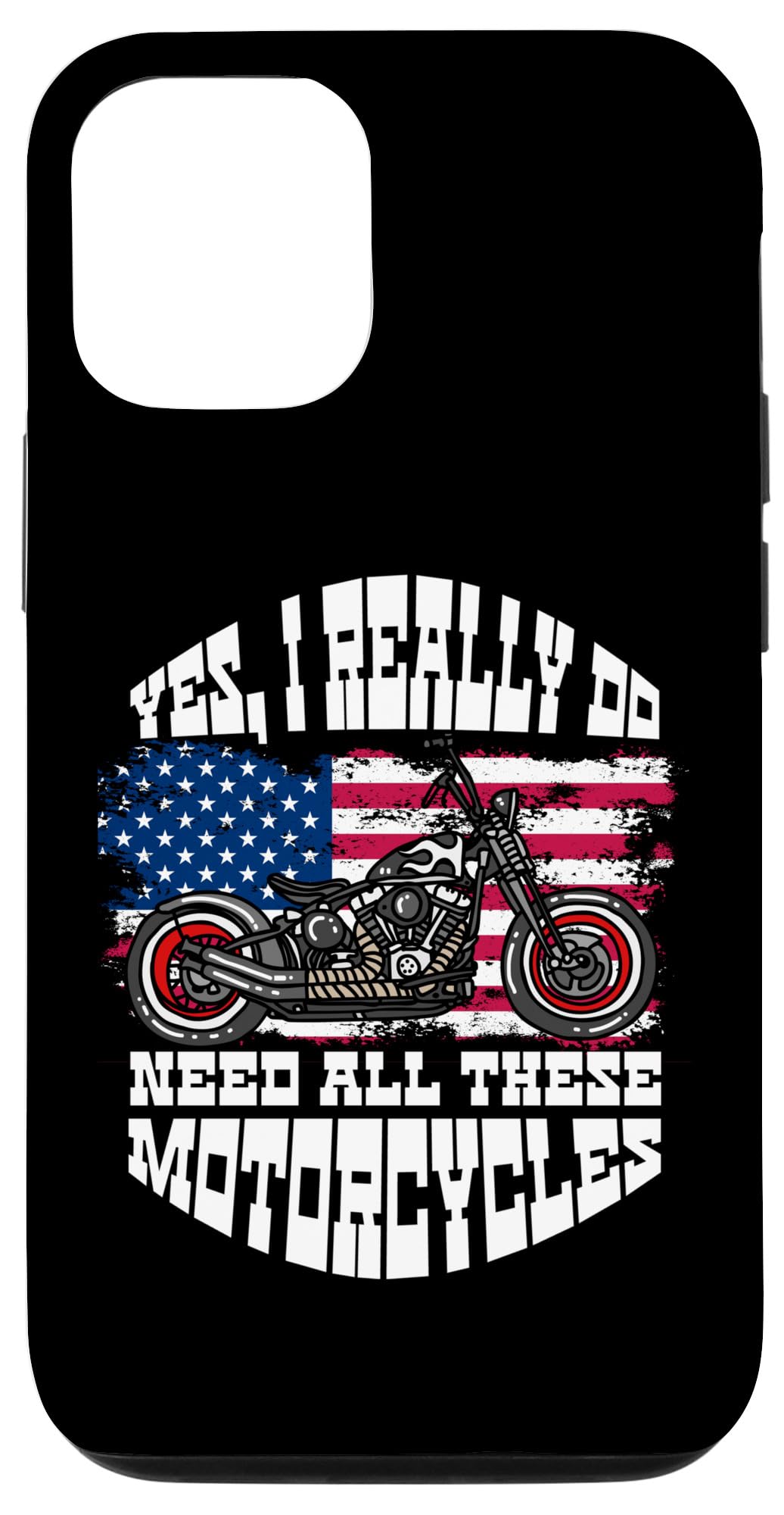 アメリカン乗り　iPhone 15 Pro Amazon.com: iPhone 15 Pro US American Flag Biker Motorcycle T