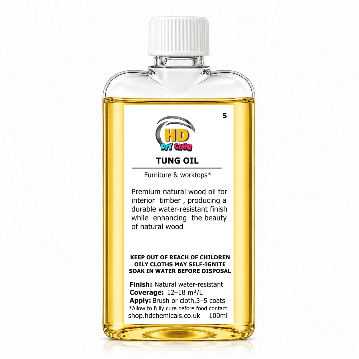 Pure Tung Wood Oil 100ml