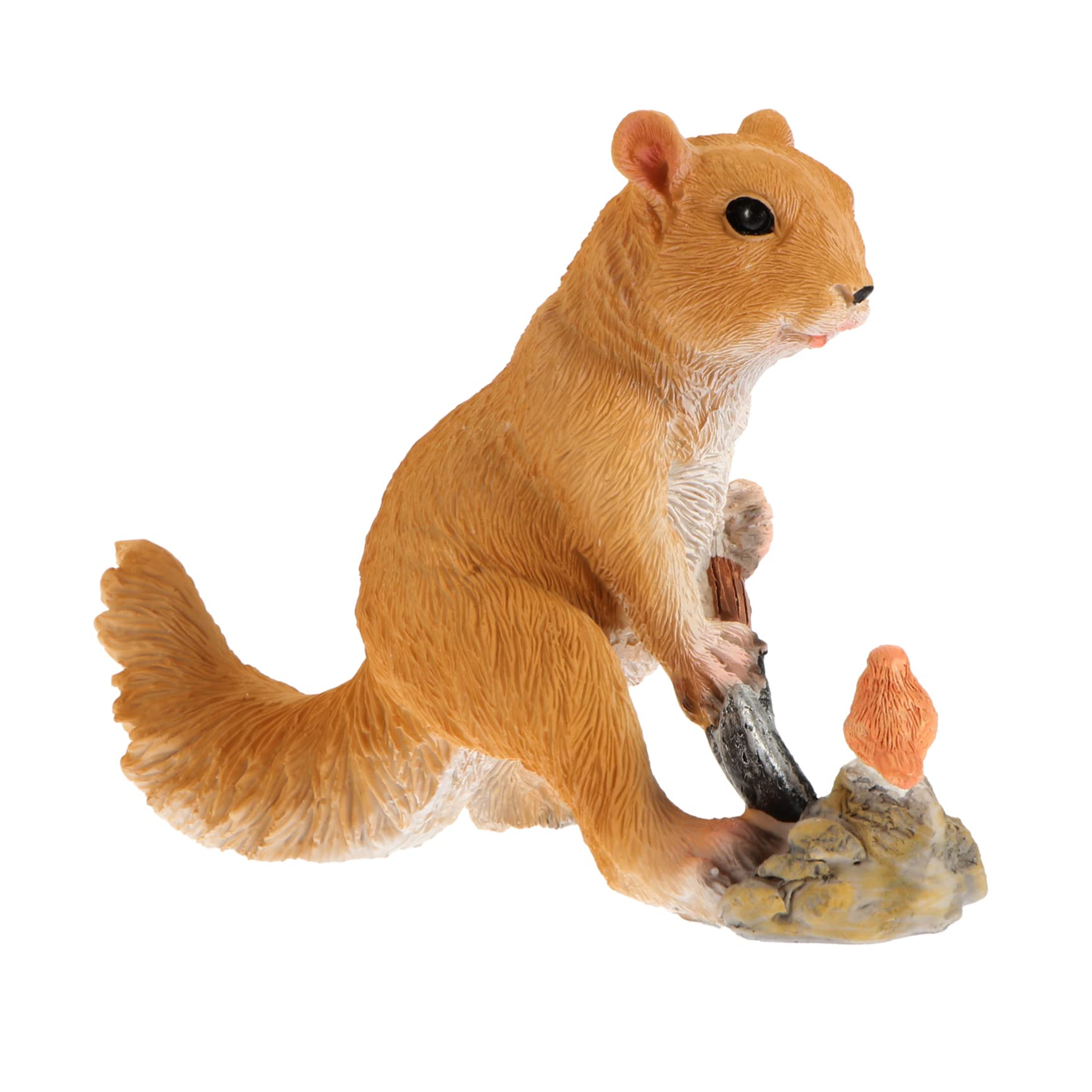 HEMOTON 2 Stück Resin Ornament Niedliche Garten Dekoration für Terrasse Langlebige Harzfigur für Innen und Außeneinsatz für Gartenliebhaber