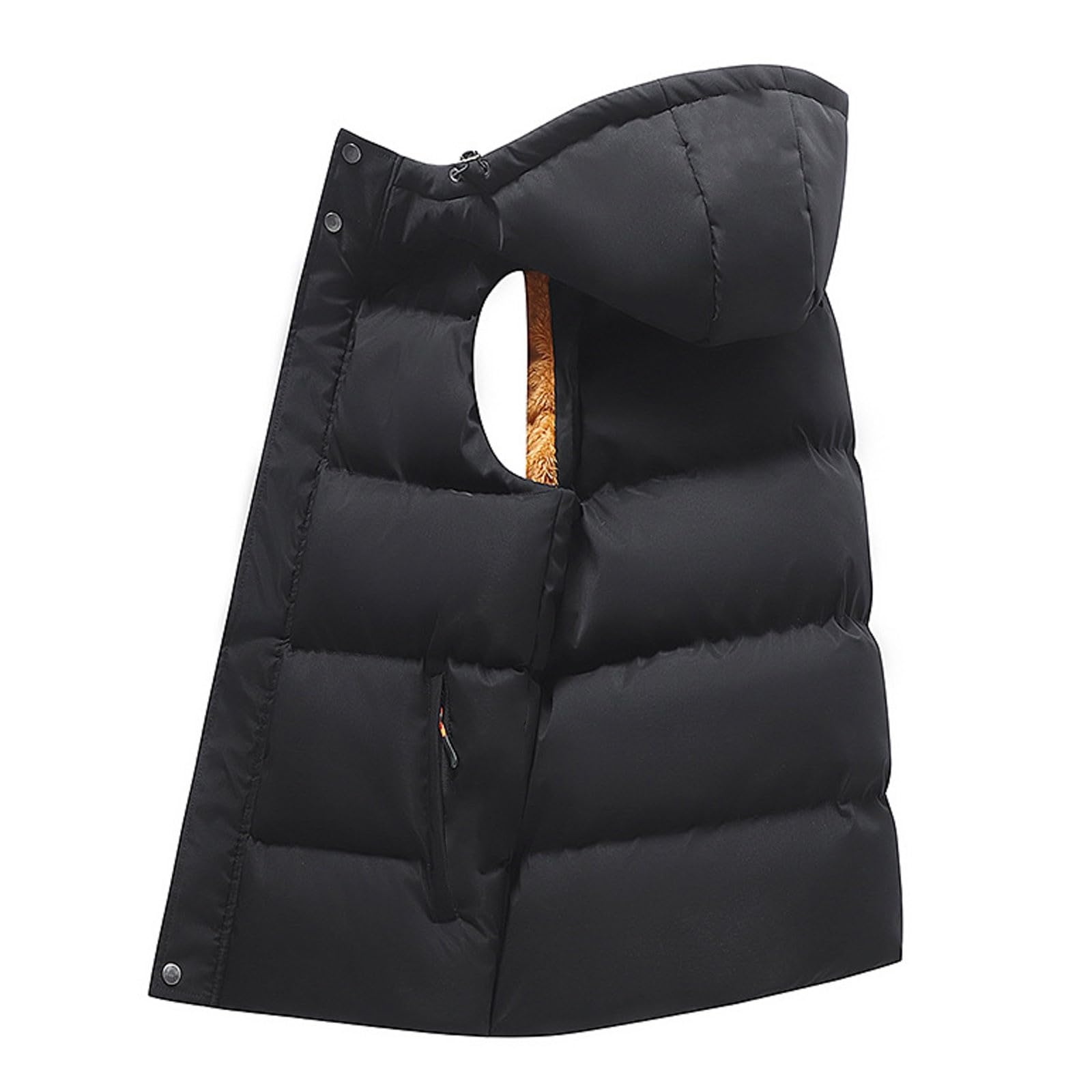 Manteaux Sans Manche Homme Gilet Matelassé Chaud Veste,Polaire Homme Sans Manche Automne Hiver Chaud Doudoune Sans Manche Pas Cher Veste Legere Sans Manche Homme Gilets Homme Sans Manche
