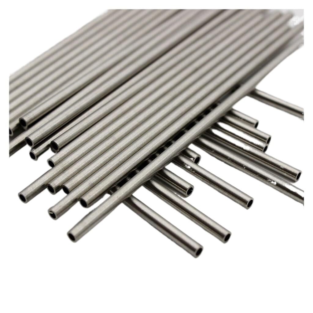 ZUOAHBDT 304 Stainless Steel Tube, 304 Seamless Stainless Steel Capillary Tube OD 6.5mm ID 4.5-6.1mm 50-500mm Pcs 1/2/4(Length 200mm 2pcs,6.5mmx5.9mmm)