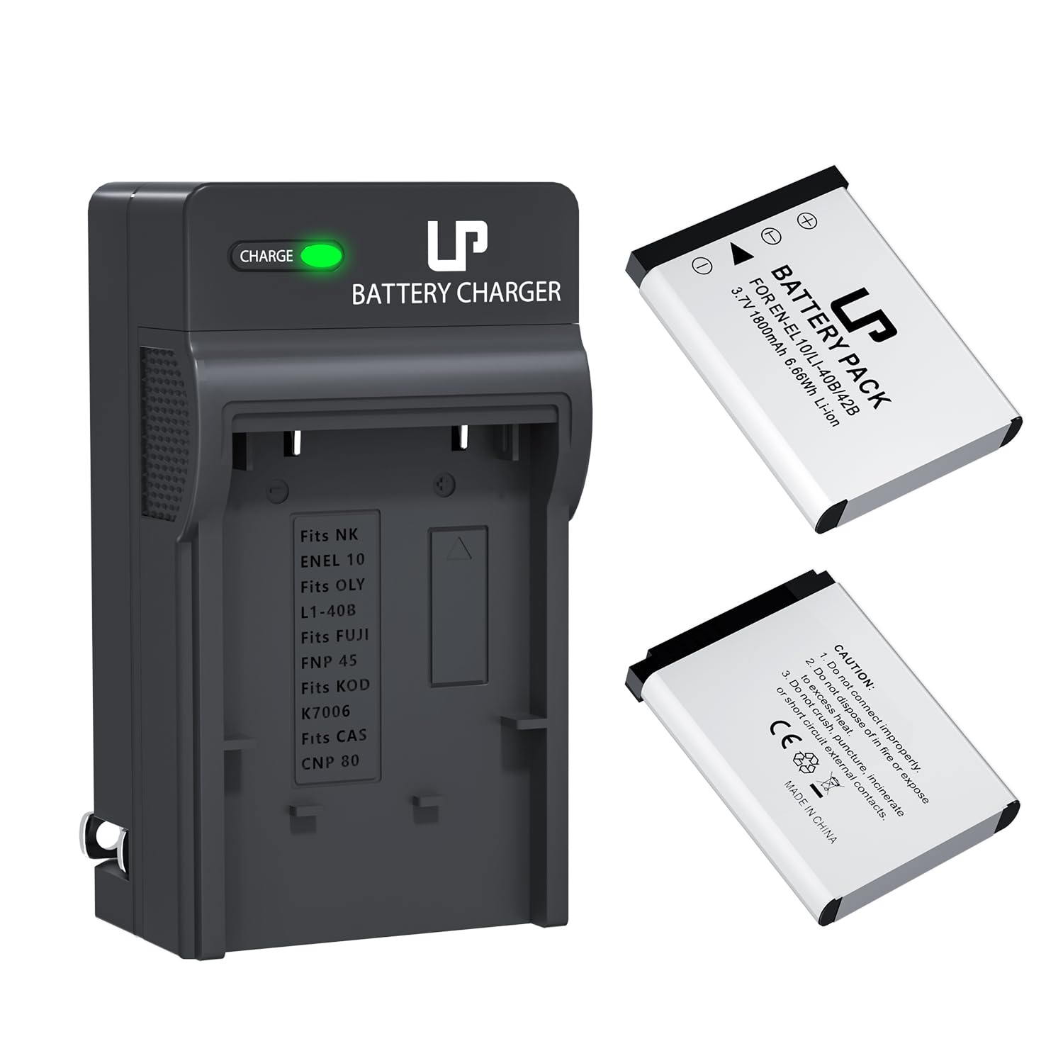 Amazon.com: LP EN-EL10 Battery Charger Pack for Nikon Coolpix S200