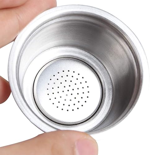 Miniatura 7 de FDIT Taza de cápsula de café recargable reutilizable de acero inoxidable apta para cafetera Gusto compatible con el juego de cápsulas de café Gusto