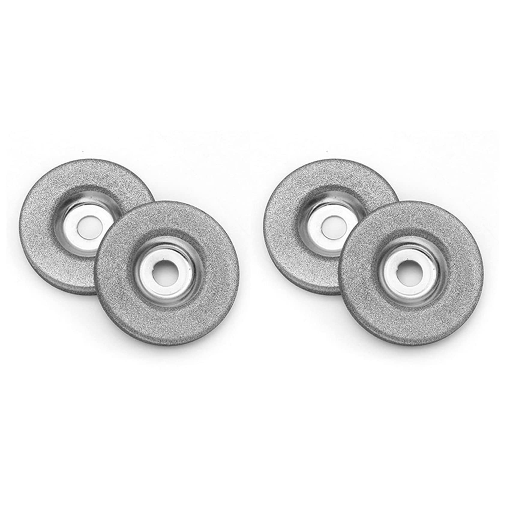Jnchdghwa As Shown 4Pcs 50Mm Grinding Wheel Circle Disc For Electric Multifunctional Sharpener Grinder Sharpening Accessories