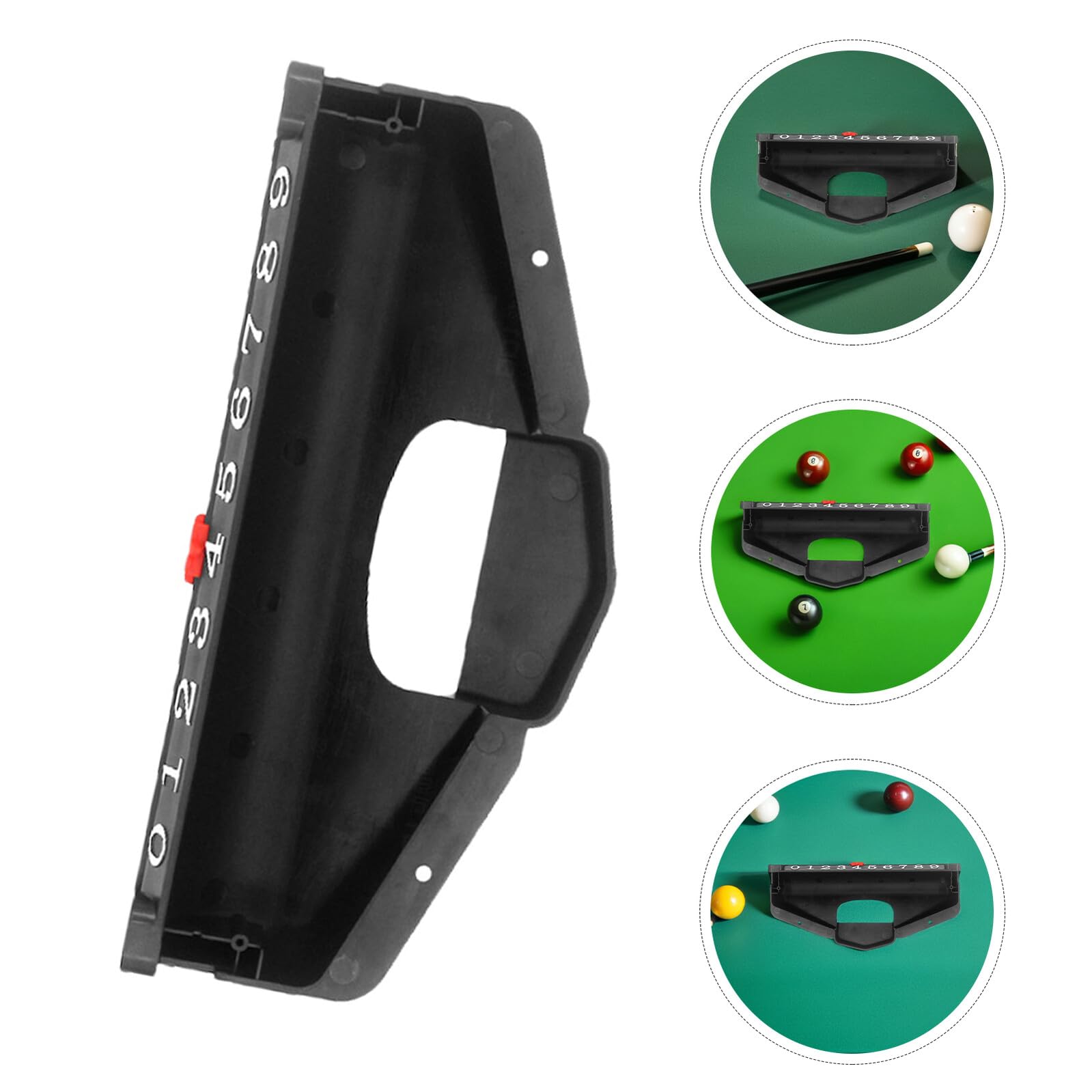 iplusmile Set 6 Pezzi Contapunti da Tavolo per Hockey e Calcio Balilla in Plastica Scatola Porta Dischi Accessori per Giochi da Tavolo e Biliardino Metodo di Punteggio Affidabile per
