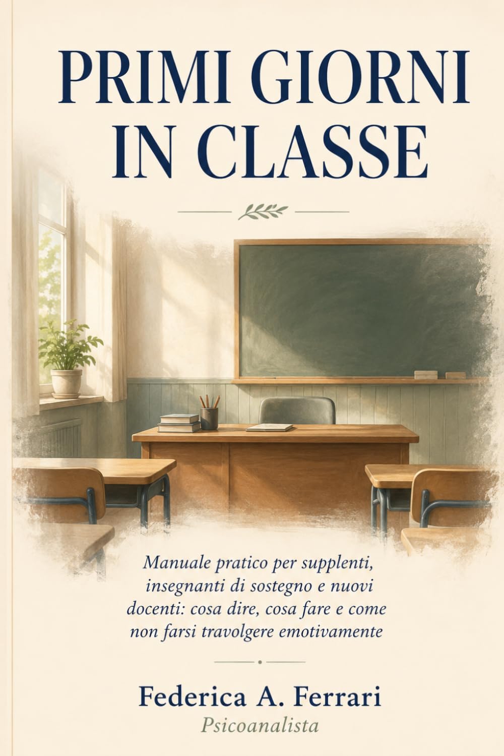 PRIMI GIORNI IN CLASSE: Manuale pratico per supplenti, insegnanti di sostegno e nuovi docenti: cosa dire, cosa fare e come non farsi travolgere emotivamente