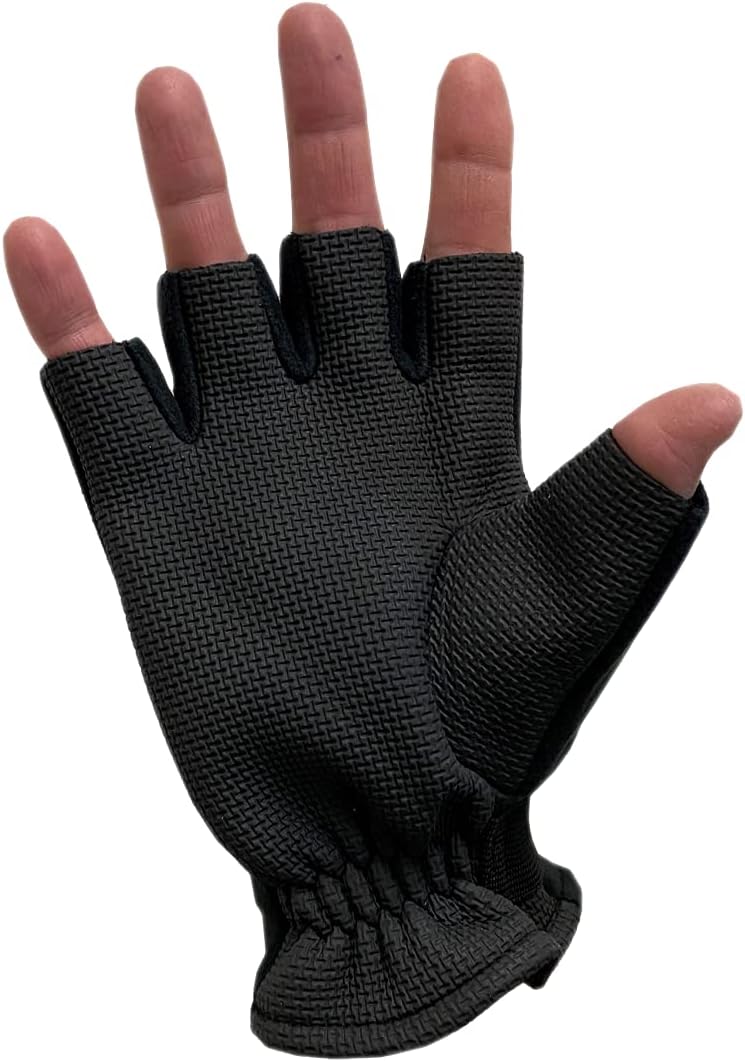 Flаѕh Dеаlѕ - 50% оƒƒ Glacier Glove Alaska River Series Durable Windproof Fingerless Gloves - Black