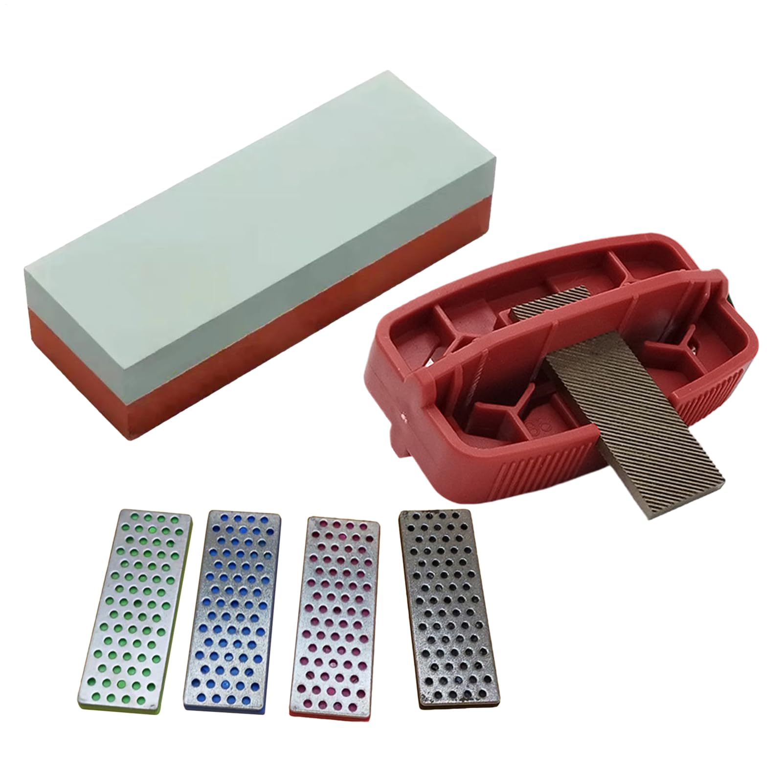 Generisch Aiguiseur de bord de ski - Kit de ponçage ergonomique réglable - Extracteur de bords de snowboard - Pour la famille, les amis, les hommes et les femmes - Ski, snowboard et activités d'hiver
