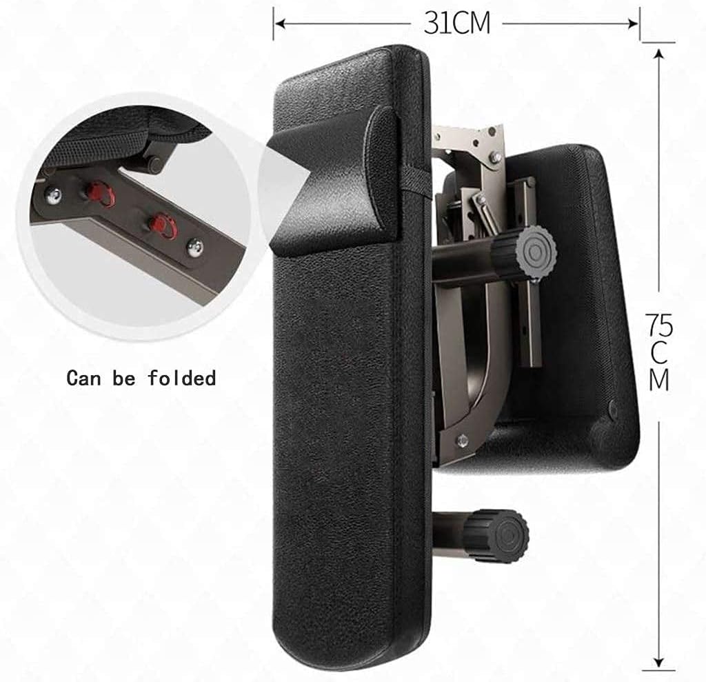 Folding Dumbbell Stool Adjustable Bench Household Weightlifting Bed Exercise Bench Sit-ups Strength Training Fitness Equipment Bearing 300kg Adjustable Benches