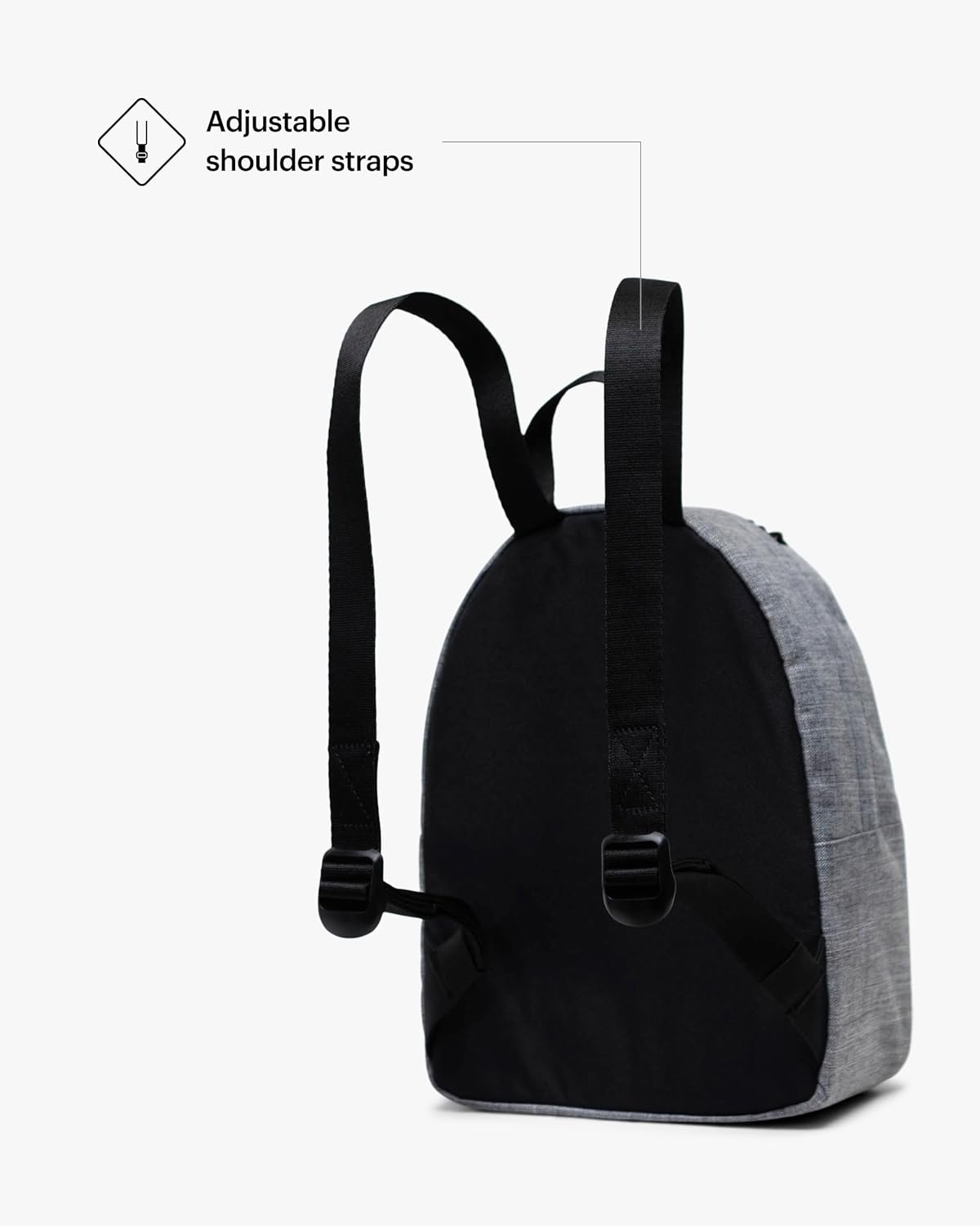 Herschel Legacy Backpack, Raven Crosshatch, Mini - 6.5L - Image 5